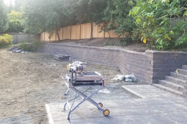 Mercer Island Area Retaining wall