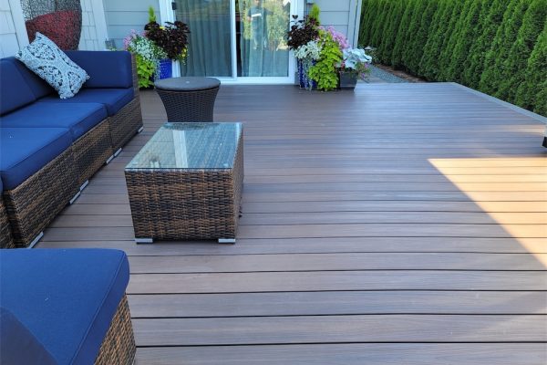 Composite decking is popular but no one is thinking about its long term sustainability