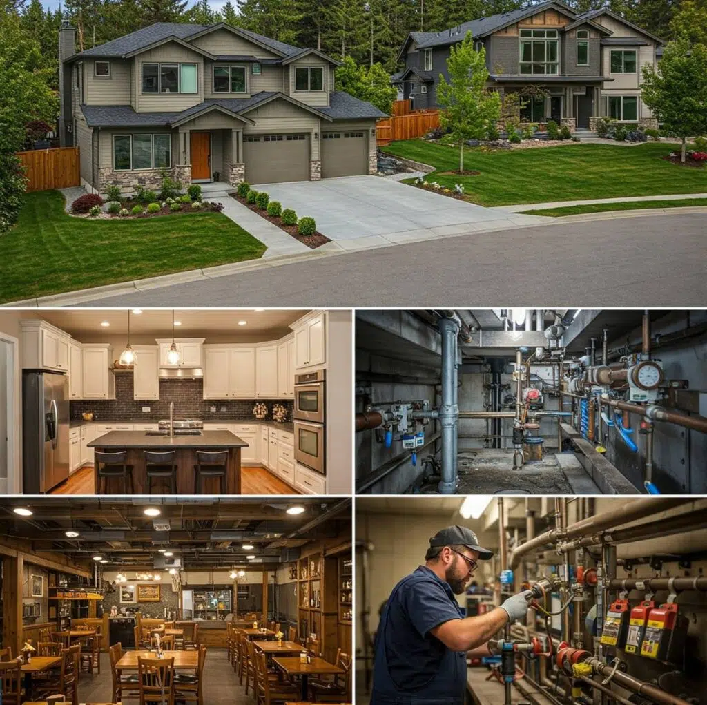 Commercial plumbing contractor Kirkland